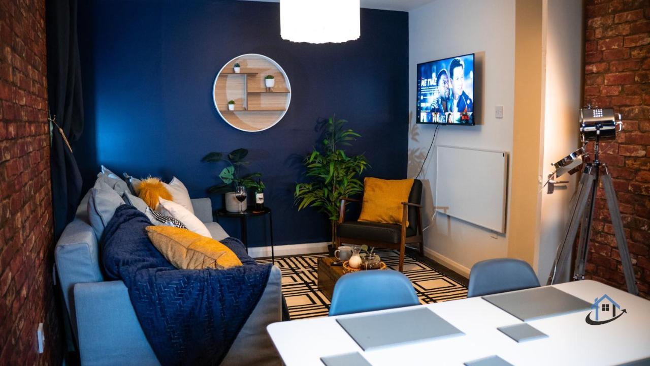 Flat 1 - King Bed, Parking, Workspace, Wi-Fi, Corporates Nottingham Esterno foto